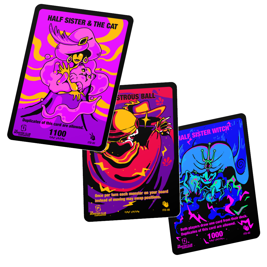 Booster Pack Into The Dark — The Monster Club Corporation